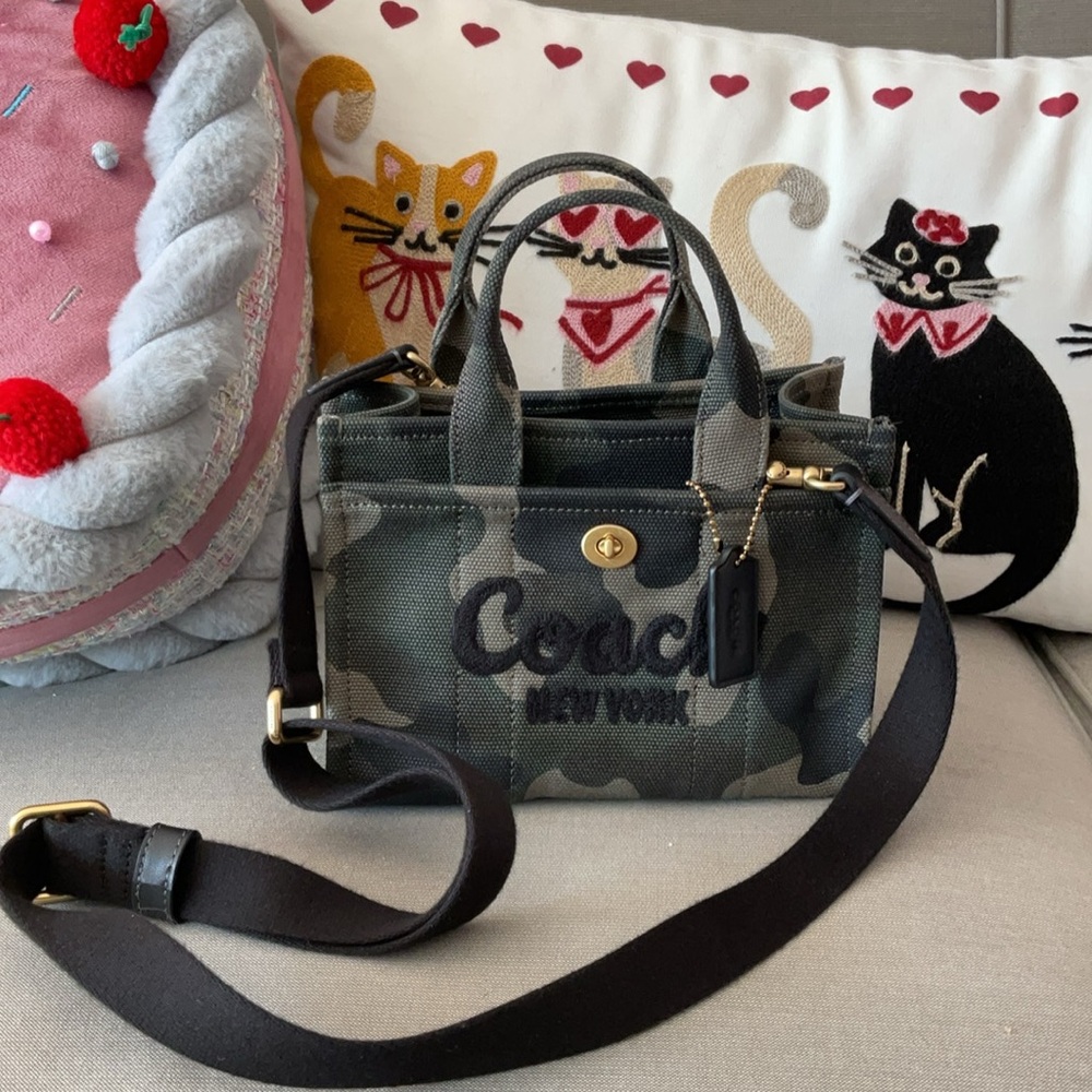 Coach Camouflage cargo tote 20 Crossbody Bag